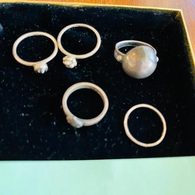 Lot of Sterling Rings