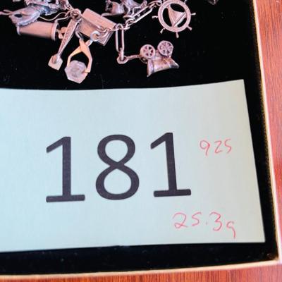 Sterling Silver Charm Bracelet