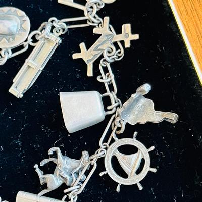 Sterling Silver Charm Bracelet