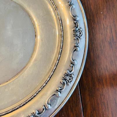 Gorham Sterling plate