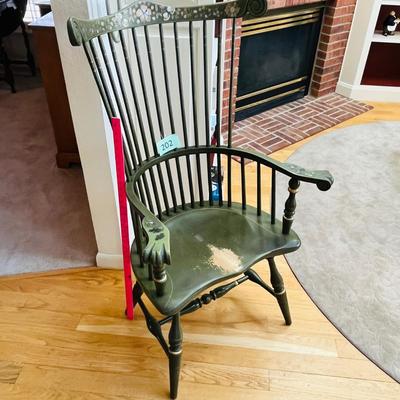 Vintage Tole Ware chair