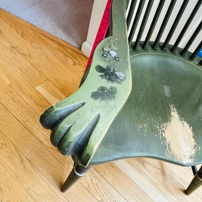 Vintage Tole Ware chair