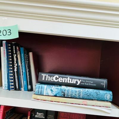 Shelf full of books