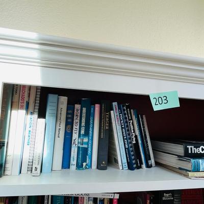 Shelf full of books