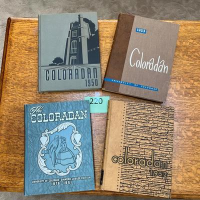 1950s CU Coloradan Year Books