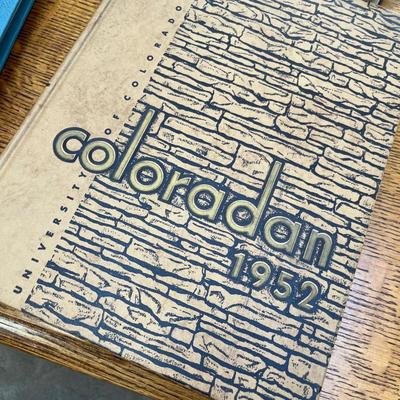 1950s CU Coloradan Year Books