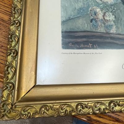 Antique Monet Print