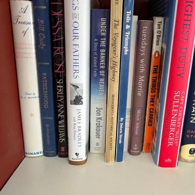 Shelf of books