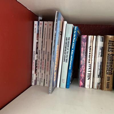 Shelf of paperbacks