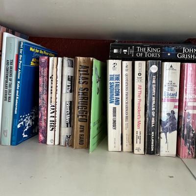 Shelf of paperbacks