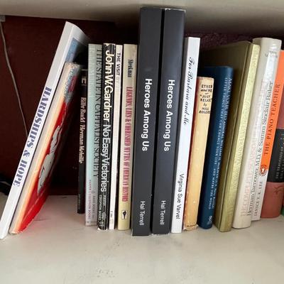 Shelf of books, mixed