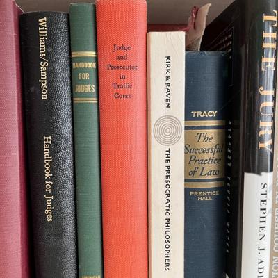 Vintage hard back shelf