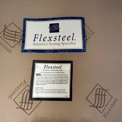 Flexsteel microfibre suede couch