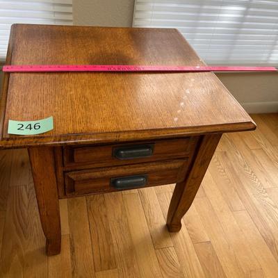 Mission Oak end table