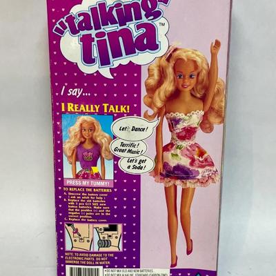 Talkingâ€™ Tina Fashion Doll NIB