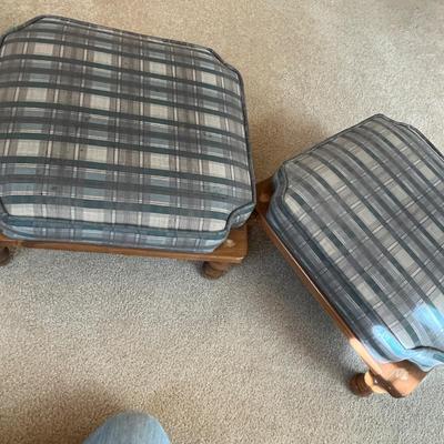 Ethan Allen Stacking foot stools