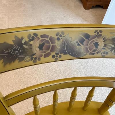 Hitchcoch Tole ware chair