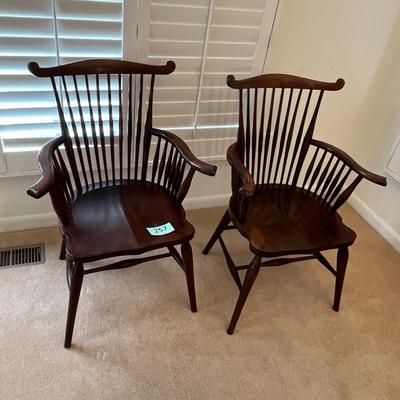 Matched Spindleback chairs