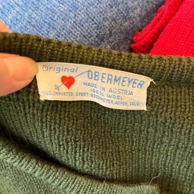Vintage men's sweaters