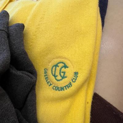 Greeley Country Club & other Golf sweaters