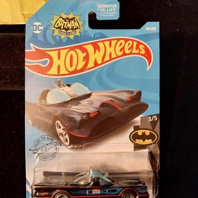 2 HOT WHEELS BATMOBILES AND TWO FACE ARMORED CAR