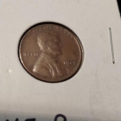4 OLD WHEAT PENNIES