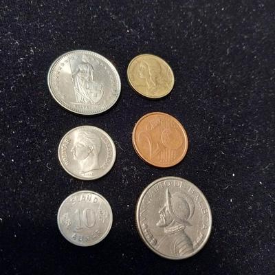 6 MORE FOREIGN COINS