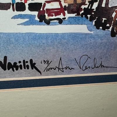 Ann Vasilik Signed/Numbered ‘Haywood Street’ Print (P-RG)