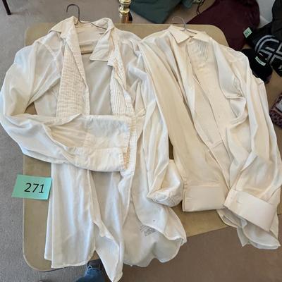 2 Vintage Men's dress shirts