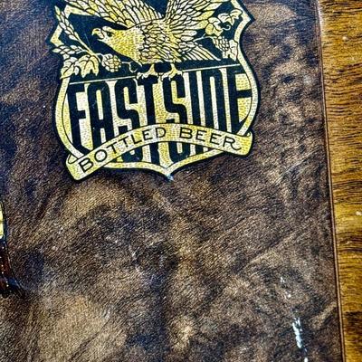 LOT 43 - Los Angeles Brewing Metal Tray - Eastside Bottled Beer