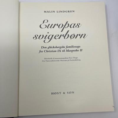 MALIN LINDGREN/ EUROPAS SVIGERBORN. HOST  SON, KOBENHAVN 1996