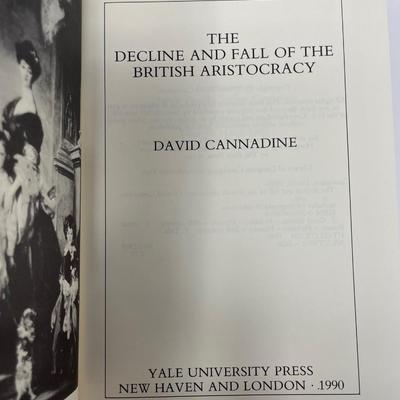 The Decline & Fall of the British Aristocracy, David Cannadine