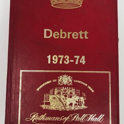 Debrett's Peerage & Baronetage, Knightage, & Companionage 1973 - 1974 Edition
