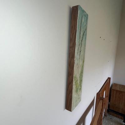 â€˜Ancient Foliageâ€™ - Constance Williams (Asheville Artist) Encaustic Painting Signed (P-RG)