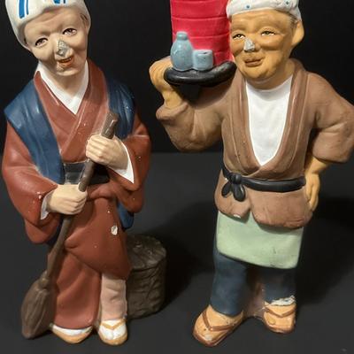 1950's Vintage Japanese Hakata Figurines