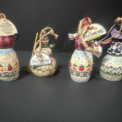Lot of Jim Shore Snowmen with Tags