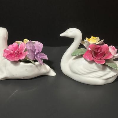 Lot of 2 Vintage Animal Figures Bone China