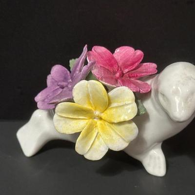 Lot of 2 Vintage Animal Figures Bone China