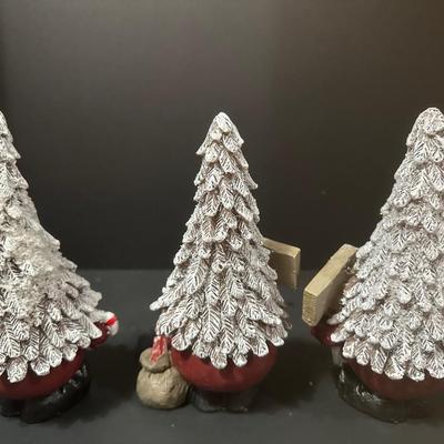 3 Glittery Christmas Gnomes