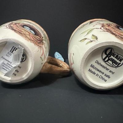 Spring Collectible Cracker Barrel Mugs - 2