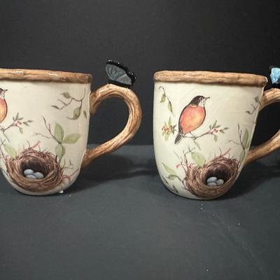Spring Collectible Cracker Barrel Mugs - 2