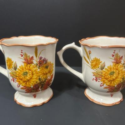 Cracker Barrel Fall Collectible Mugs