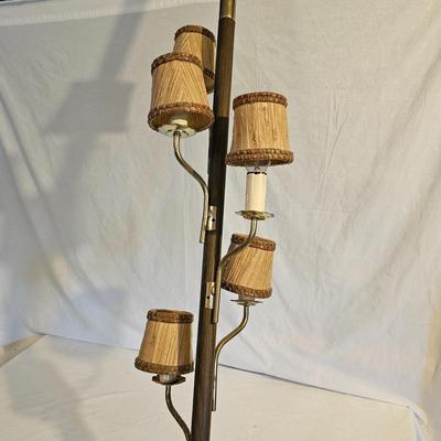 Retro Five-Bulb Compression Pole Lamp (BS-JS)
