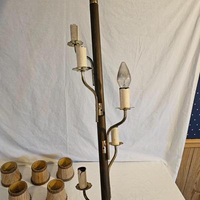 Retro Five-Bulb Compression Pole Lamp (BS-JS)