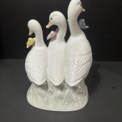 Vintage Otari Japan Geese Figurine