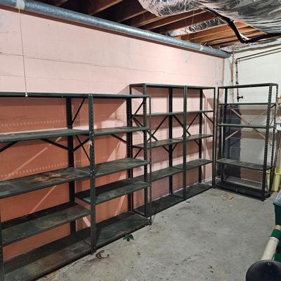 Five Sets Steel Shelving (BS-JS)