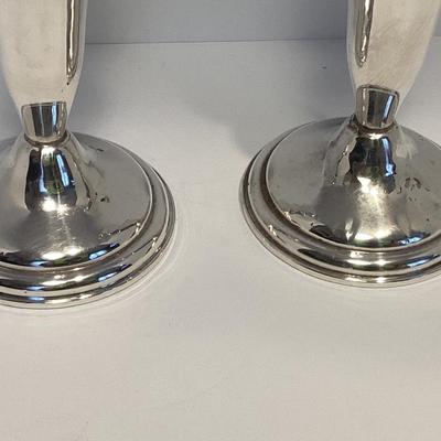 EMPIRE STERLING WEIGHTED CANDLE STICKS