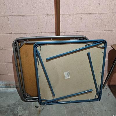 Pair of Folding Card Tables (BS-JS)