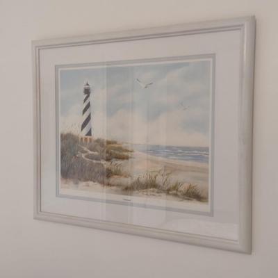 Framed Art Numbered Print 'Hatteras' by Dorothy Talley