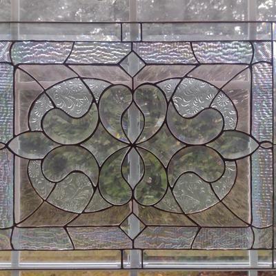 Stained Glass Panel- Approx 24 3/4